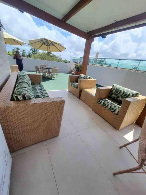 Flat Confortavel E Completo A Poucos Passos Da Praia Em Porto De Galinhas Rua Das Sombrinhas Exterior foto